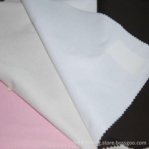 Fabric with 20 x 16 and 128 x 60 Yarn Count Density and 57 or 58ft Width